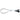 NZXT CBW - 3F Single Sleeved 3 - Pin Fan Extension 12" - WhiteCBW-3F-D
