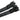 NZXT Single Sleeve 3pin Fan Y Cable - BlackCB-3P-Y-D