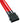 *** NEW *** NZXT Single Sleeved 4-Pin to 2 SATA Connector 8" - Red