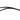 3-Pin Y-Adapter Cable 6" - Black Sleeved
