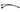 3-Pin Y-Adapter Cable 6" - Black Sleeved