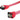 OKGEAR 36 inch SATA 3.0 Cable - Straight to Right Angle - UV Red
