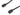 SATA 3.0 (6Gbit/s) Round Cable Straight to Straight - 10" - Black