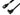 Serial ATA 2.0 300Mb/s Cable w/ Metal Latch - Straight to Right Angle - 12" - Black