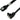 Serial ATA 3.0 600Mb/s Cable w/ Metal Latch - Straight to Right Angle - 36" - Black
