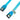 Serial ATA 3.0 600Mb/s Cable w/ Metal Latch - Straight to Straight - 24" - UV Blue