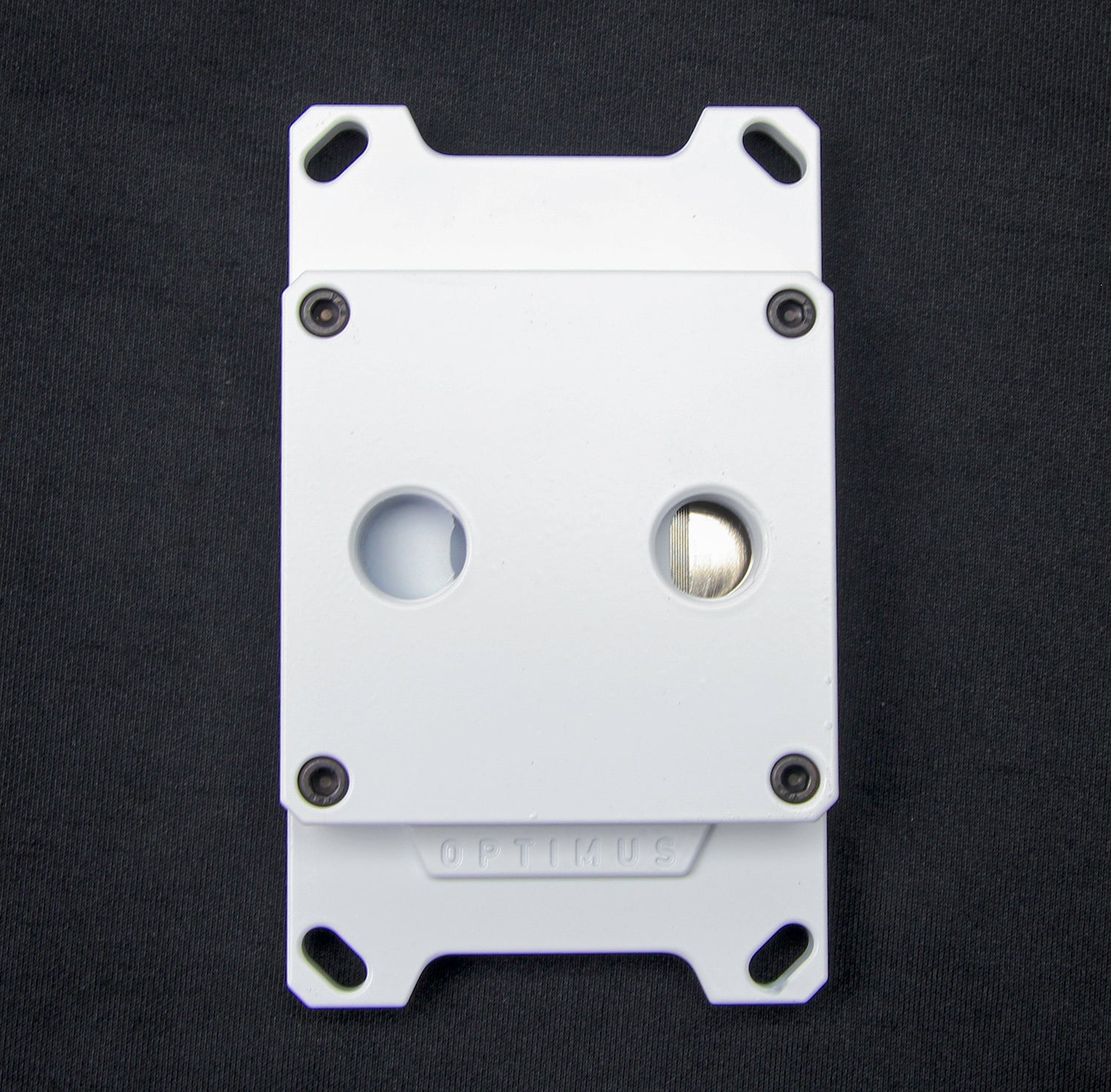 Optimus Foundation AMD CPU Block - Acetal Nickel - Bright White (or ...