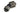 Phobya 16/10mm Compression Fitting 45° Revolvable G1/4 - Knurled - Black Nickel