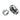 Phanteks 12mm Hard Tube Rotary Fitting 45 - ChromePH-RA45-CR12
