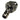 Phobya 10mm (3/8") Fitting G1/4 with O - Ring (High - Flow) - Ball Rotation - Black NickelPH-63269