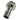 Phobya 10mm (3/8") Fitting G1/4 with O-Ring (High-Flow) - Short - Silver