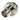 Phobya 10mm (3/8') Fitting G1/4 with O - Ring - Knurling - Short - Silver Nickel PlatedPH-63272