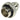 Phobya 10mm (3/8') Fitting G1/4 with O-Ring - Knurling - Short - Silver Nickel Plated