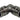 Phobya 10mm L-Plug Fitting - Completely Black Nickel Plated