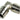 Phobya 10mm L-Plug Fitting - Completely Nickel Plated