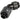 Phobya 13/10mm (10x1.5mm) Compression Fitting 45° Revolvable G1/4 - Knurling Black NickelPH-62251
