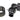 Phobya 13/10mm (10x1.5mm) Compression Fitting 90° Revolvable G1/4 - Knurling Black NickelPH-62253