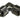 Phobya 13/10mm (10x1.5mm) L Hose Connector - Compact - Black Nickel Plated