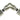 Phobya 13/10mm (10x1.5mm) L Hose Connector - Compact - Silver Nickel PlatedPH-62206
