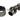 Phobya 16/13mm Compression Fitting 45° Revolvable G1/4 - Knurled - Black NickelPH-62336