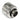 Phobya 16/13mm Compression Fitting Straight G1/4" - Compact - Silver Nickel PlatedPH-62083