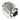 Phobya 16/13mm Compression Fitting Straight G1/4" - Compact - Silver Nickel Plated