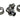 Phobya 19/13mm (1/2 - 3/4") L Hose Connector - Knurled - Black NickelPH-62358
