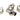 Phobya 19/13mm (1/2 - 3/4") L Hose Connector - Knurled - Silver NickelPH-62357