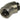 Phobya Angled 45° Adaptor Non - Revolvable G1/4" to G1/4" Inner Thread - Short - Round - Black NickelPH-64174