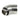 Phobya Angled 45° Adaptor Non - Revolvable G1/4" to G1/4" Inner Thread - Short - Round - Silver NickelPH-64173