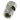 Phobya Anti - Twist Adaptor G1/4" Inner Thread to G1/4'' Inner Thread - Silver NickelPH-64111