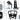 Phobya Dual monitor arm with gas spring - 17" - 34" monitor incl. 2x3.0 USB hubPH-AEMNT00057A