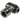 Phobya Elbow Adaptor Revolvable G1/4' to G1/4' IG - Black Nickel