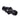 Phobya Quick Release Connector Kit 13mm Barbed Fitting (1/2") Plug w/ Bulkhead Thread - Matte Black