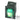 Phobya Rectangular Toggle Switch - Green Lighting - Unipolar
