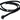 Phobya SATA 3.0 Connection Cable Angled With Safety Latch 90cm - Black Sleeved