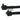 Phobya SATA 3.0 Connection Cable Angled With Safety Latch 90cm - Black SleevedPH-87246