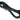 Phobya SATA 3.0 Connection Cable With Safety Latch 60cm - Black Sleeved