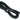 Phobya SATA 3.0 Connection Cable With Safety Latch 90cm - Black Sleeved