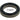 Phobya Spacer Ring 3mm - Knurled - Black Nickel Plated