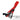 Phobya Y-cable 3Pin Molex to 4x 3Pin Molex 60cm - UV Red