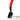 Phobya Y - cable 3Pin Molex to 4x 3Pin Molex 60cm - UV RedPH-81041