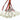 Phobya Y-Cable 3Pin Molex to 6x 3Pin Molex 60cm