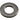 5.5mm x 11mm x 1mm Flat Washer 4pk