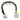 8-Pin Extension Cable 6/12 Inches (8-Pin Male to 4+4-Pin Female) - SleevedCB-8M-8F