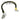 8-Pin Extension Cable 6/12 Inches (8-Pin Male to 4+4-Pin Female)  - Sleeved