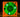 ACE 40 x 20mm LED Fan - UV Orange/Green