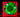 ACE 40 x 20mm LED Fan - UV Red/Green