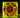ACE 40 x 20mm LED Fan - UV Yellow/Orange