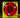 ACE 40 x 20mm LED Fan - UV Yellow/Red